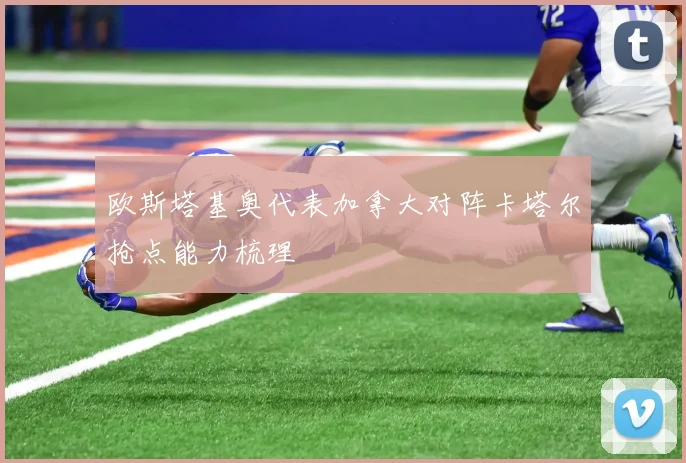 欧斯塔基奥代表加拿大对阵卡塔尔抢点能力梳理